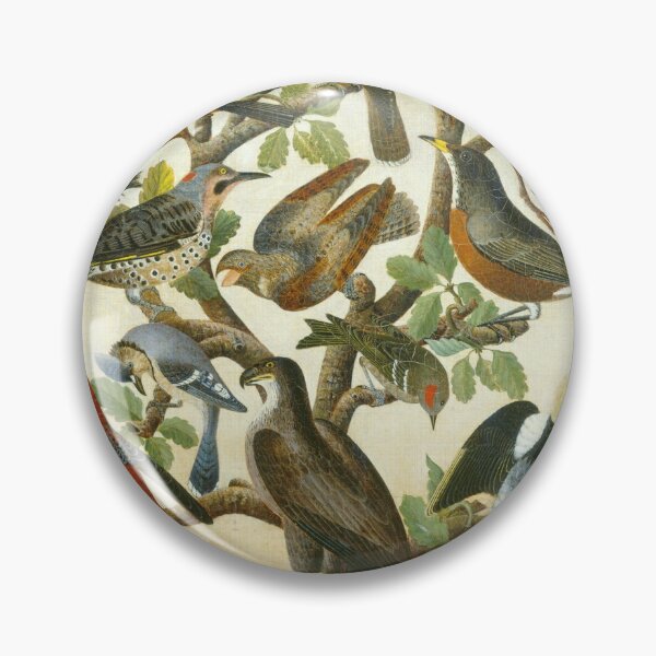 Item preview, Vintage Bird Painting designed and sold by Vintage Wall Art.