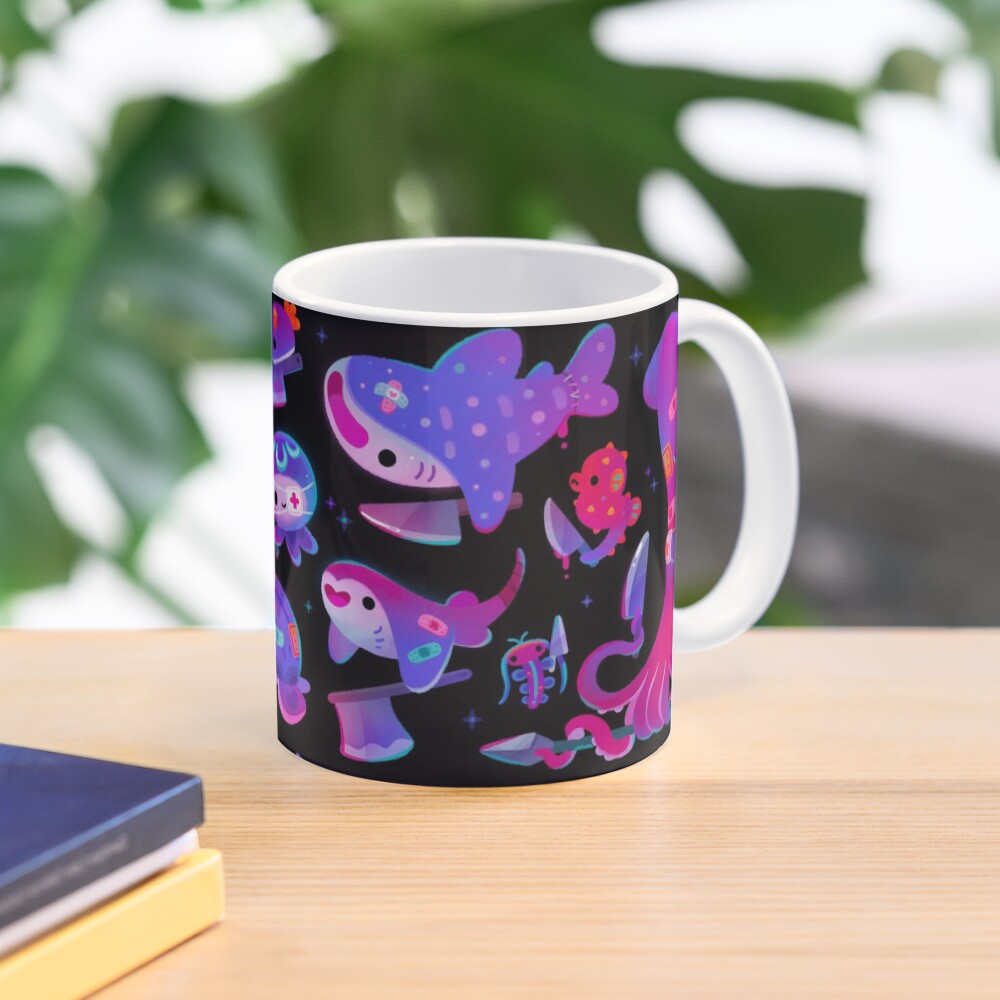 Stabby marine life Coffee Mug