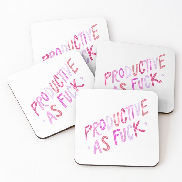Item preview, Productive As F*ck – Fuchsia Palette designed and sold by Cat Coquillette.