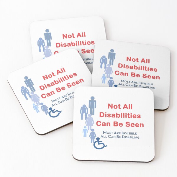 Item preview, 'Invisible Disability' Art on a Mission designed and sold by OriginalArt4ME.