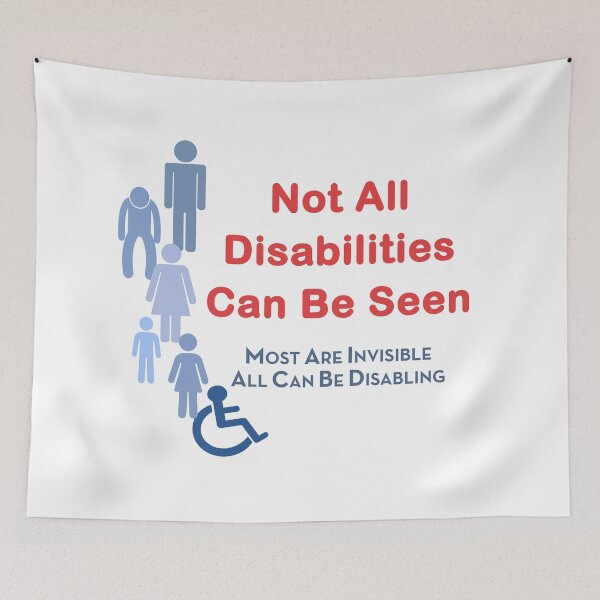 Item preview, 'Invisible Disability' Art on a Mission designed and sold by OriginalArt4ME.