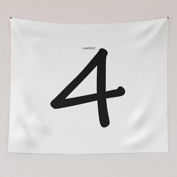 Item preview, Number Four 4 designed and sold by awesome-bee.