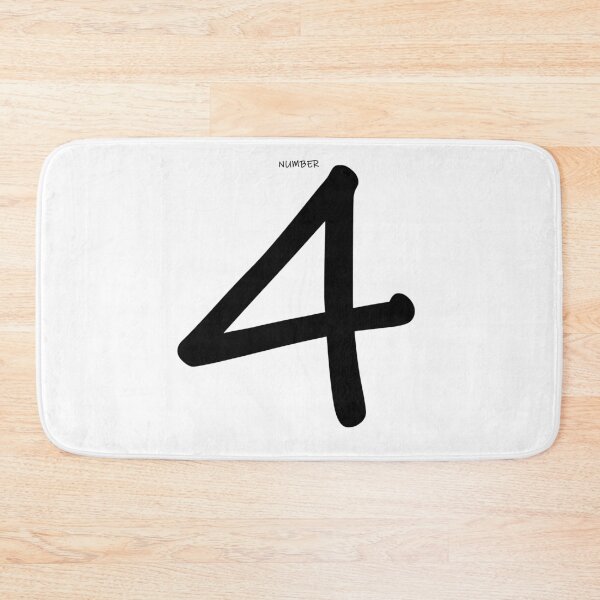 Item preview, Number Four 4 designed and sold by awesome-bee.