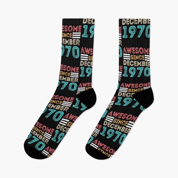 Item preview, Retro Vintage 50th Birthday - Awesome Since December 1970 designed and sold by meedTee.