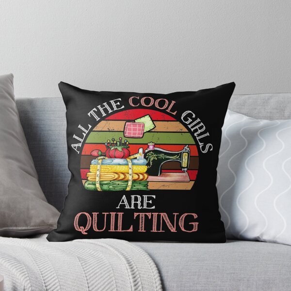 Item preview, All The Cool Girls Are Quilting Gift designed and sold by Charles Brian.