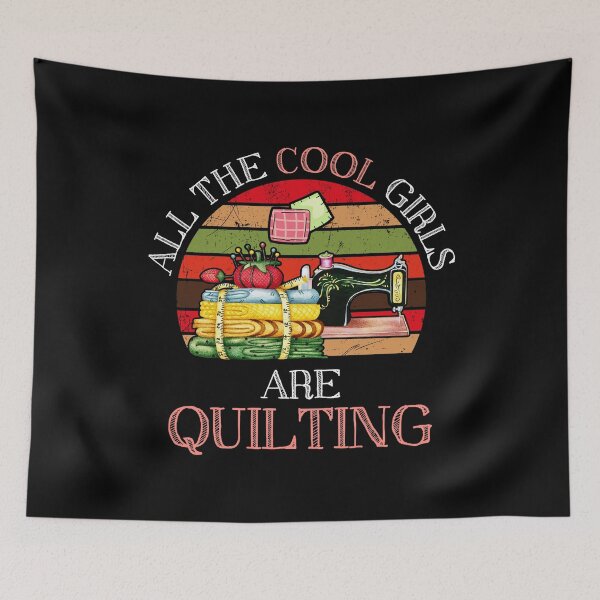 Item preview, All The Cool Girls Are Quilting Gift designed and sold by Charles Brian.