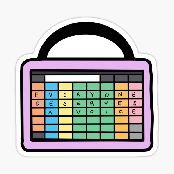 Item preview, AAC device everyone deserves a voice, SLP designed and sold by carlsj37.