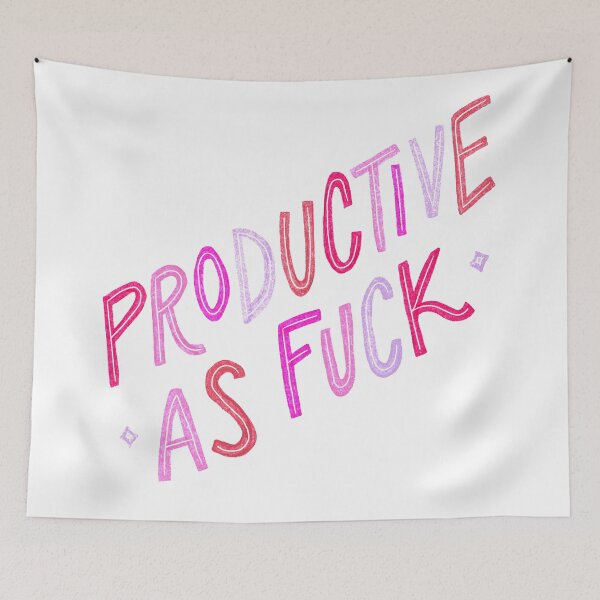Item preview, Productive As F*ck – Fuchsia Palette designed and sold by Cat Coquillette.