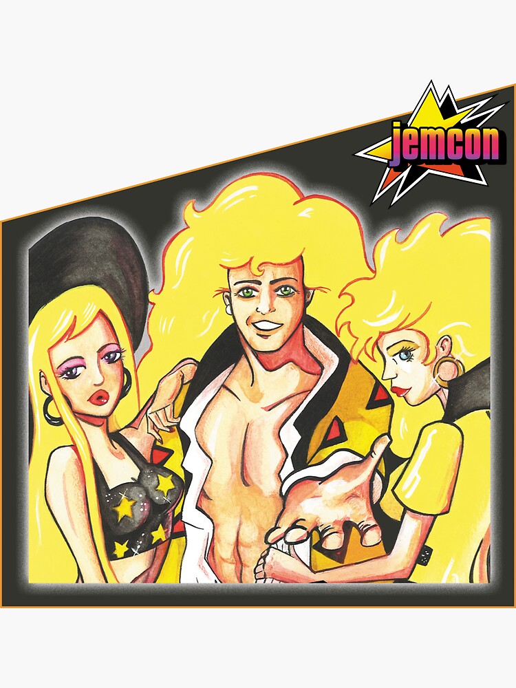 Thumbnail 3 of 3, Sticker, JemCon The Stingers - "Perfect Trio" designed and sold by JemCon.
