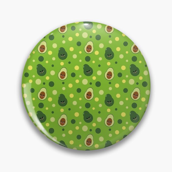 Item preview, cute avocado pattern designed and sold by gata-iris.