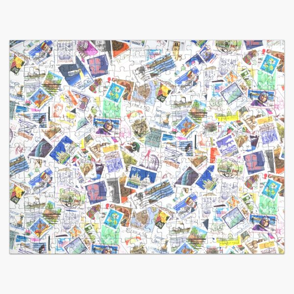 Clementoni 1000 Piece Jigsaw Puzzle Stamps 
