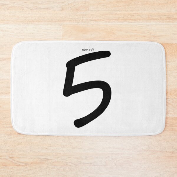 Item preview, Number five 5 designed and sold by awesome-bee.