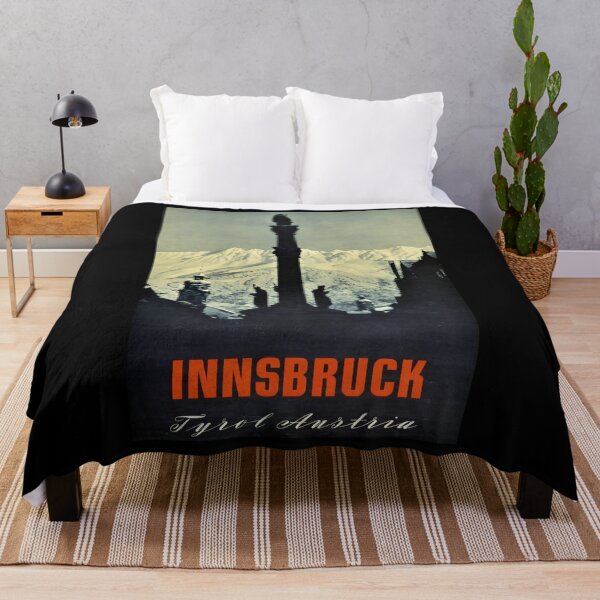 Item preview, Innsbruck retro poster designed and sold by stickart-marek.