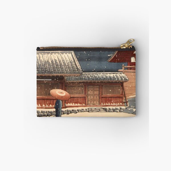 Item preview, Kawase Hasui - Tennoji temple in Osaka designed and sold by ArtExpression.