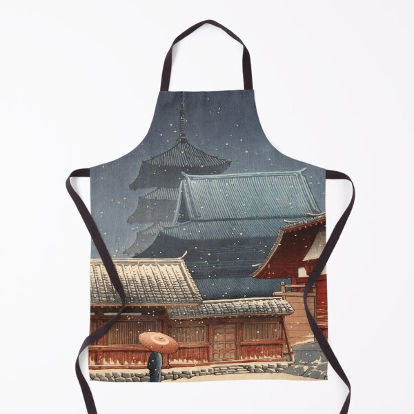 Item preview, Kawase Hasui - Tennoji temple in Osaka designed and sold by ArtExpression.