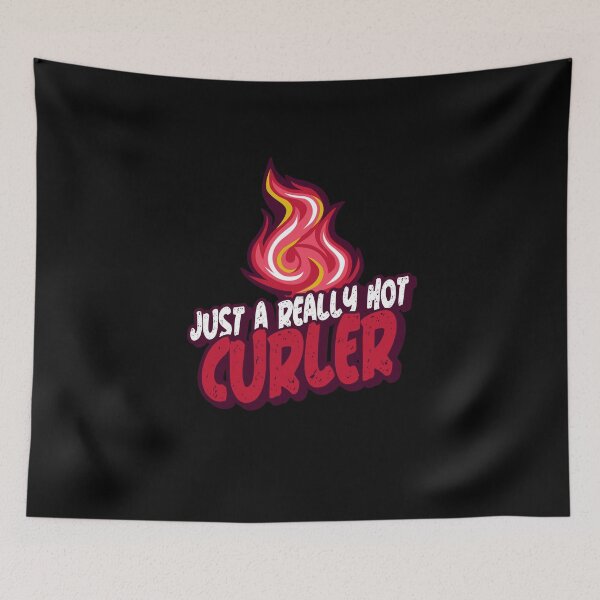 Item preview, Just A Really Hot Curler designed and sold by PunyPun.