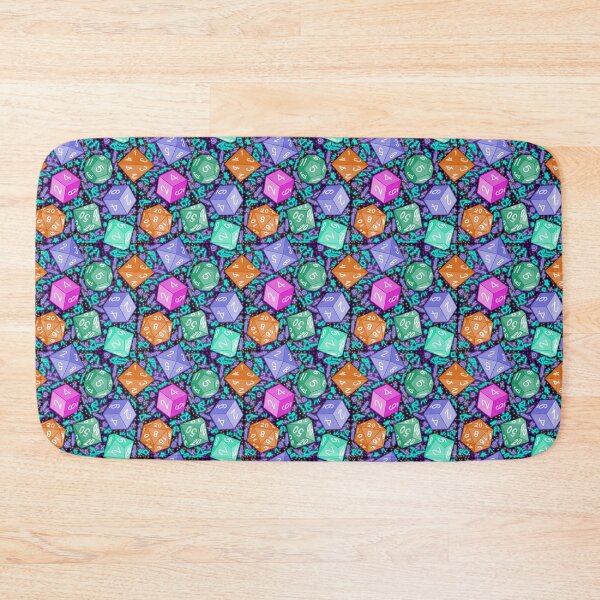 Item preview, Wacky dice but it’s a 90s arcade carpet  designed and sold by Freckles Fernicola.