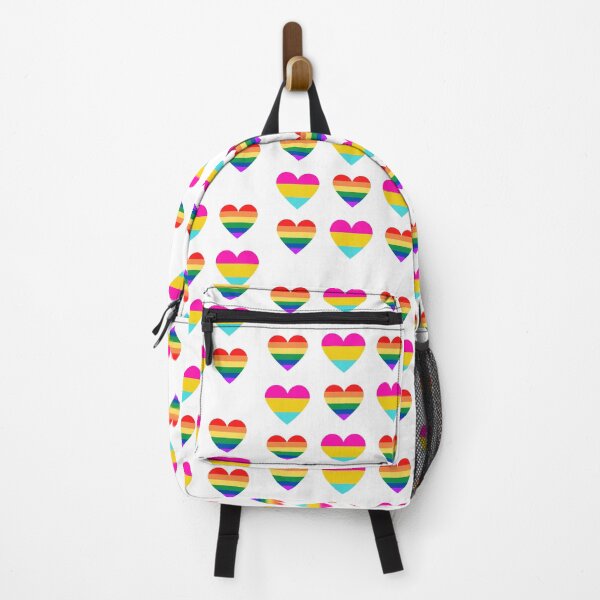 Item preview, Pride Flag Heart & Pansexual Flag Heart Pack designed and sold by throuplescorner.