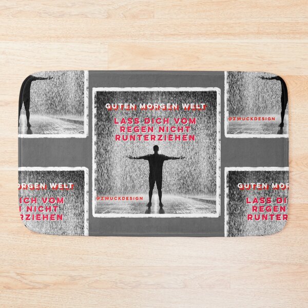 Item preview, Rain day think positive good morning world designed and sold by Zwuck.