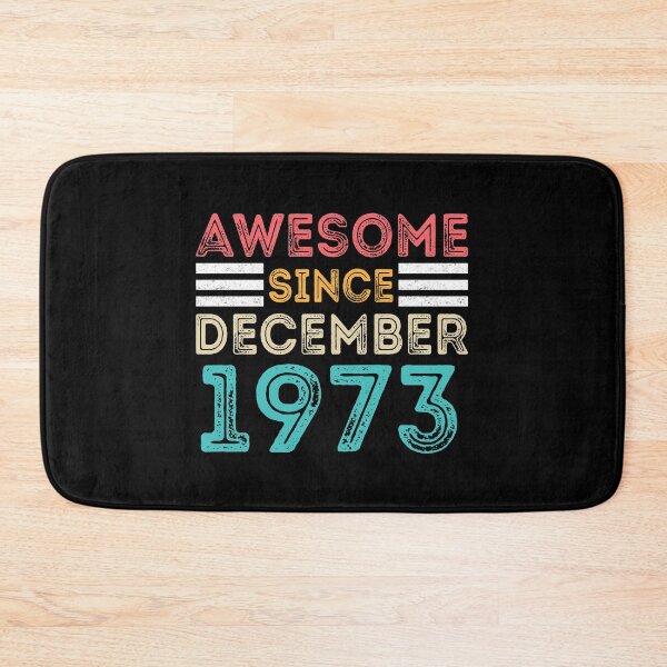 Item preview, Retro Vintage 47th Birthday - Awesome Since December 1973 designed and sold by meedTee.