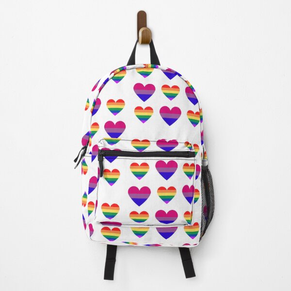 Item preview, Pride Flag Heart & Bisexual Flag Heart Pack designed and sold by throuplescorner.