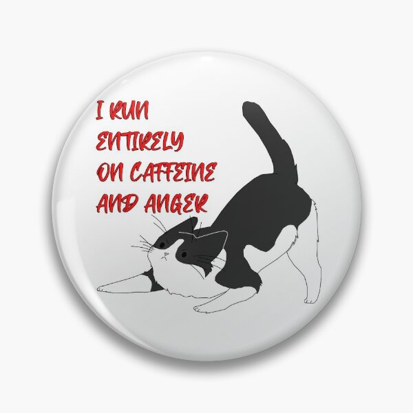Item preview, Caffeine & Anger designed and sold by GiulsAnnaVada.