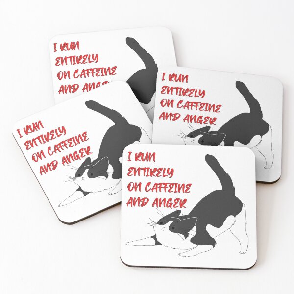 Item preview, Caffeine & Anger designed and sold by GiulsAnnaVada.