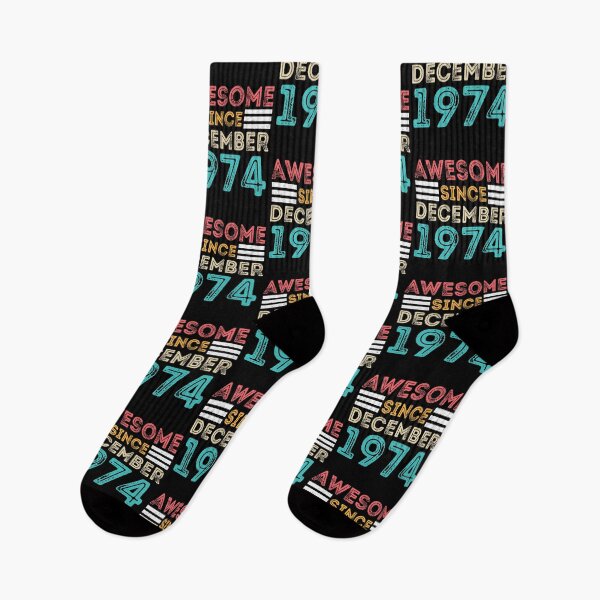 Item preview, Retro Vintage 46th Birthday - Awesome Since December 1974 designed and sold by meedTee.