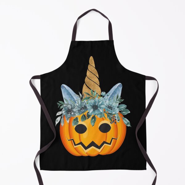 Artikelvorschau, Halloween Einhorn Kürbis - Mädchen Damen Kostüme entworfen und verkauft von AS-Shirts.