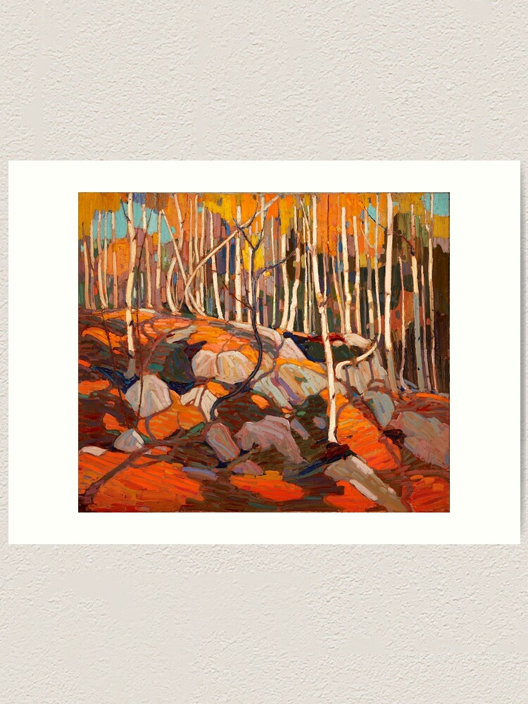 Tom Thomson The Birch Grove Autumn 1915 16 Art Print By Artexpression Redbubble