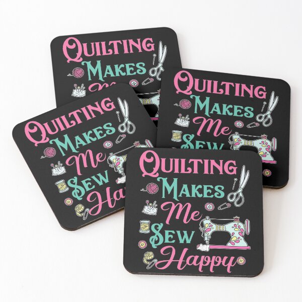 Item preview, Quilting Makes Me Sew Happy Quilter designed and sold by Charles Brian.