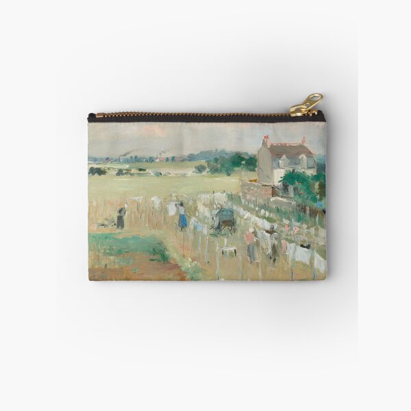 Item preview, Hanging the Laundry out to Dry, Berthe Morisot, 1875 designed and sold by Vintage Wall Art.
