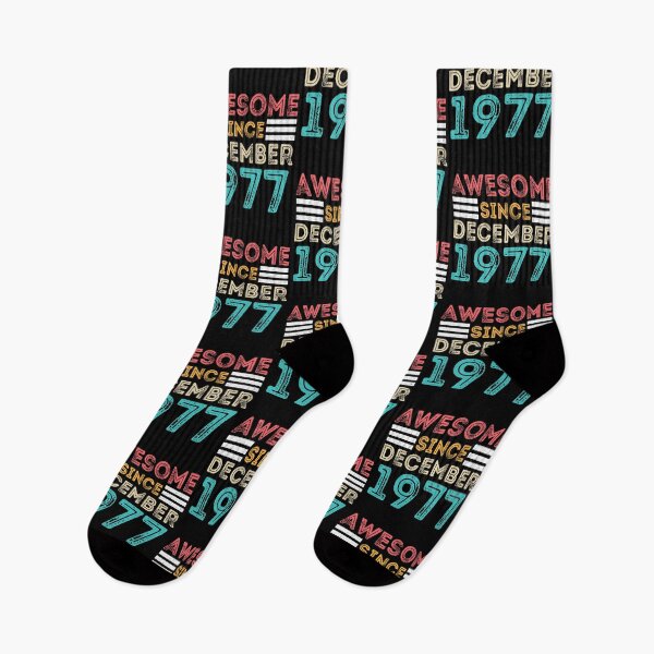 Item preview, Retro Vintage 43rd Birthday - Awesome Since December 1977 designed and sold by meedTee.