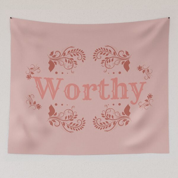 Item preview, Mental Wellbeing Worthy Self love designed and sold by cation-studio.