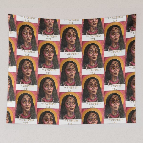 Item preview, Angela Bassett as Marie Laveau Tarot Card designed and sold by weathercolor.
