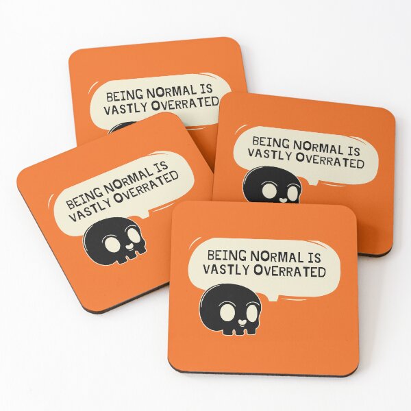 Item preview, Being Normal Is Vastly Overrated designed and sold by Sammi-Design.