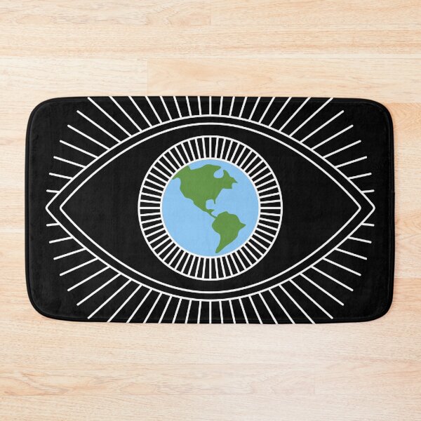 Item preview, The World Is Watching Eye - White Text designed and sold by Wisps & Whiskers Designs.