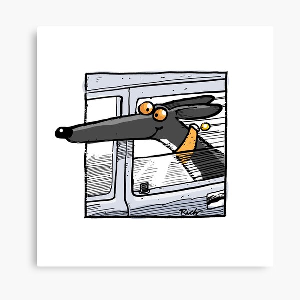 Wheee! Canvas Print