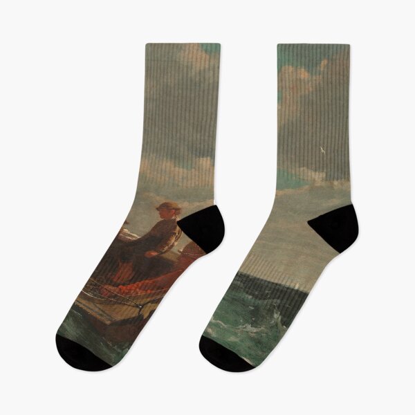 Item preview, Fine Art, ocean: Winslow Homer - Breezing Up designed and sold by The Great  Art.