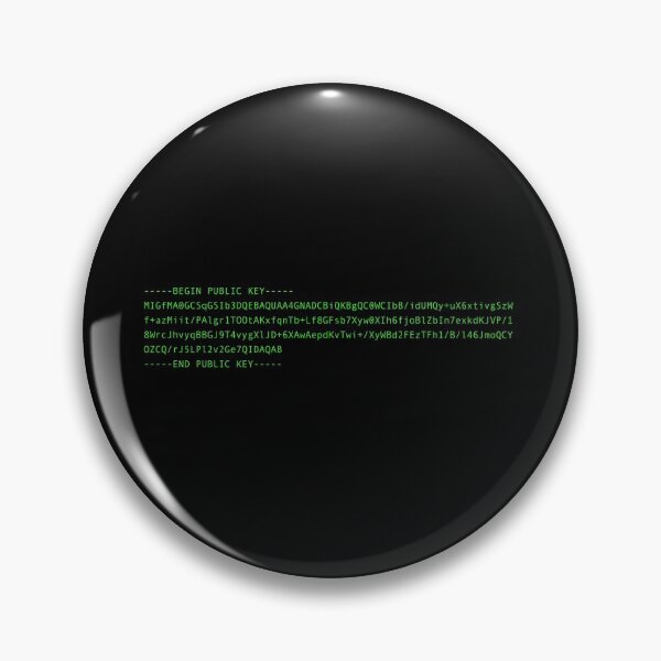 Item preview, RSA Public Key designed and sold by AwesomeProject.