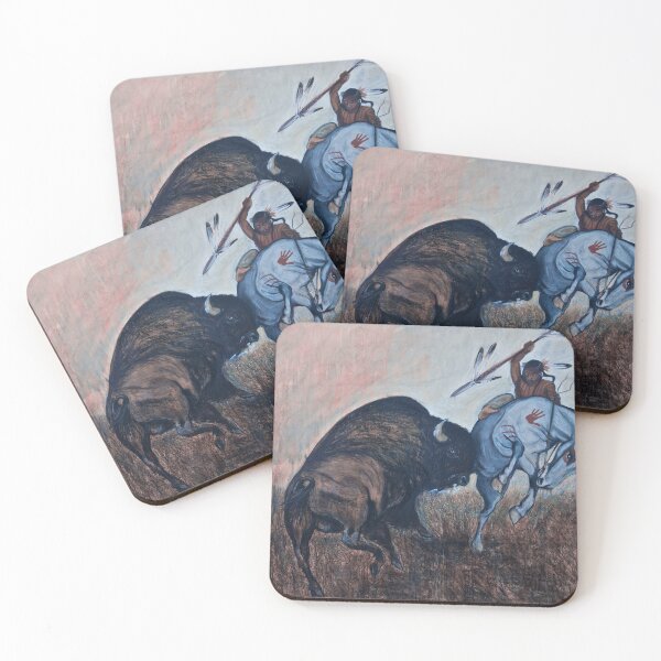 Item preview, Buffalo Hunt designed and sold by itchingink.