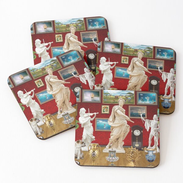 Item preview, Board Game Jigsaw Puzzle, print on canvas painting on wood designed and sold by Anaconda23.