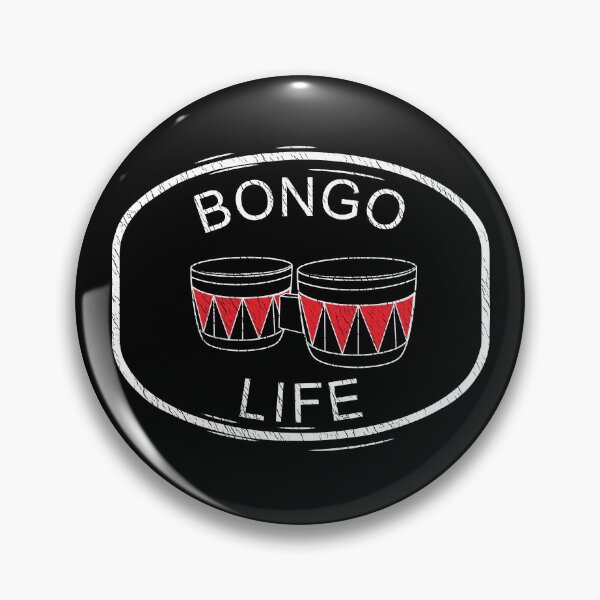 Item preview, Bongo Life Design for Drummers and Musicians designed and sold by Mindful-Designs.