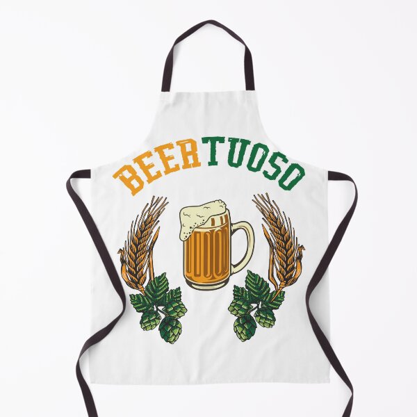 Item preview, Beertuoso Beer Drinker Hops Malt Glass designed and sold by OmmeDesigns.