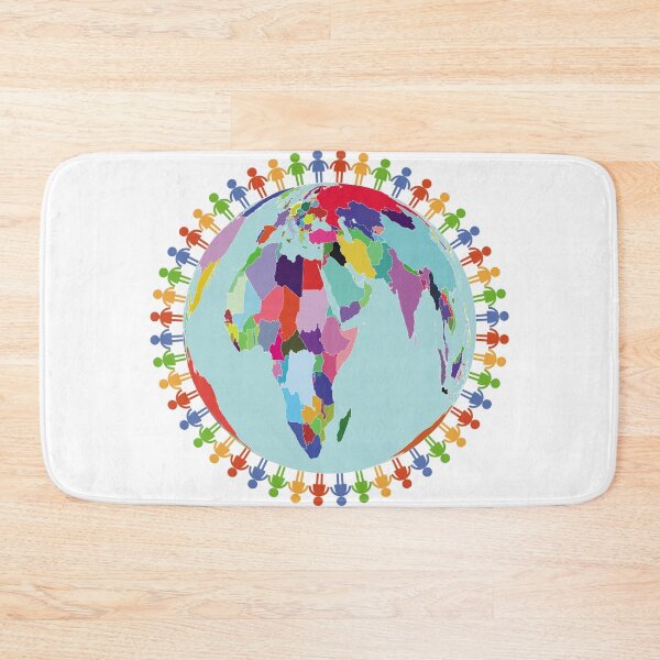 Item preview, Community Group/Earth Globe/Earth Day/Human Frame designed and sold by Printoweb.