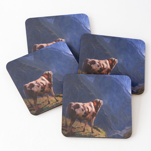 Item preview, Bull in the Alps-Eugène Burnand designed and sold by LexBauer.