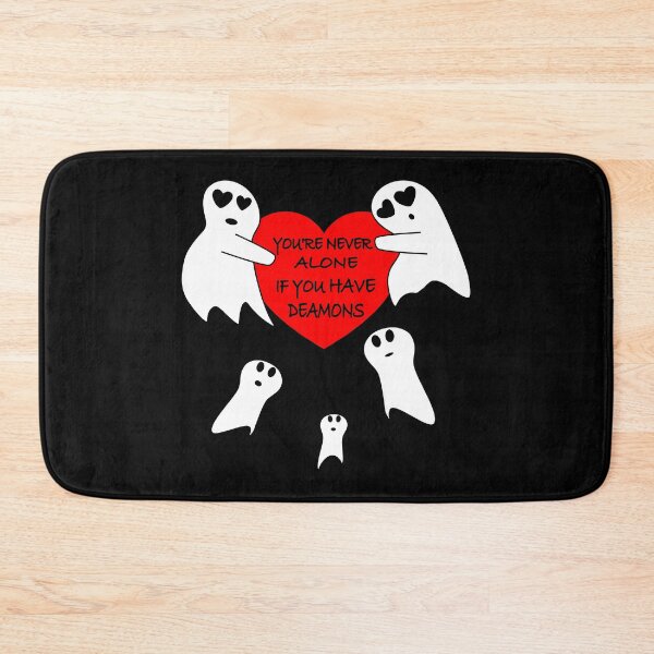 Item preview, You're Never Alone If You Have Deamons I Love Halloween designed and sold by Paulina Vanlife.