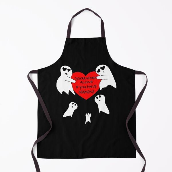 Item preview, You're Never Alone If You Have Deamons I Love Halloween designed and sold by Paulina Vanlife.