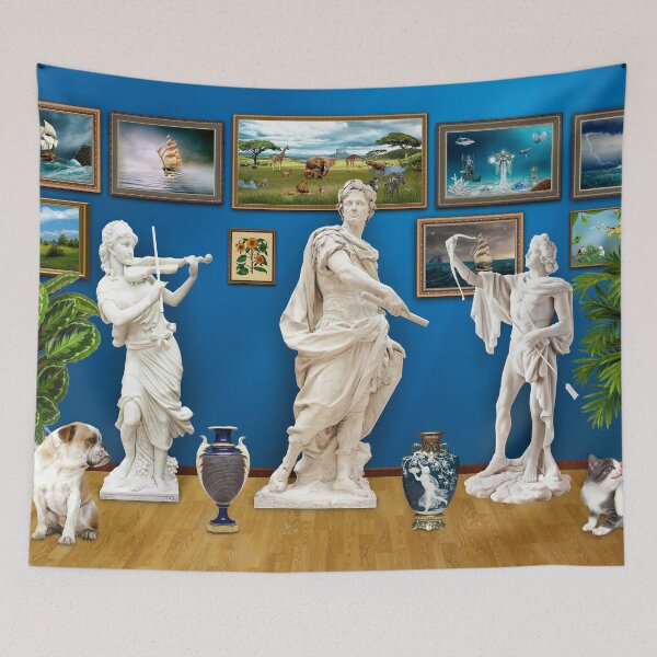Item preview, Board Game Jigsaw Puzzle, print on canvas painting on wood designed and sold by Anaconda23.