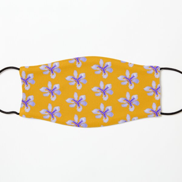 Wild Iris in yellow Kids Mask